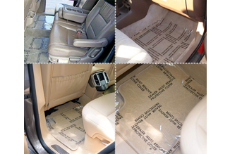 Pe Surface PE film for carpet for car